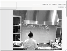 Tablet Screenshot of cheftiffanyfriedman.com